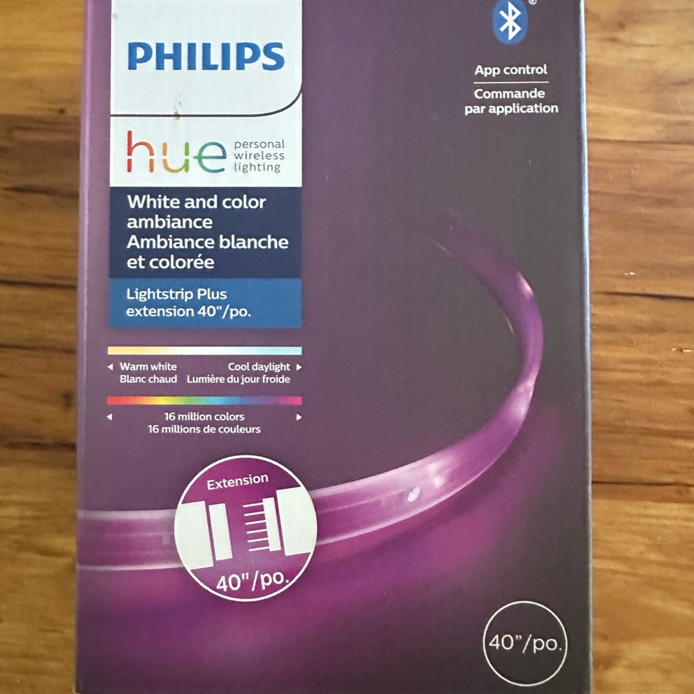 Philips Hue Lightstrip Plus Extension in Purple